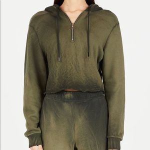 Cotton citizen half zip hoodie